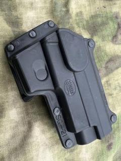 実物　米軍、イスラエル軍、警察拳銃用Fobus SG-21 ホルスター ブラック 実物 米軍、イスラエル軍、警察拳銃用Fobus SG-21 ホルスター