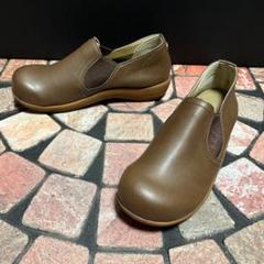 マーレマーレ　サイドゴア　ブーツ　スニーカー 【L】　24cm コンフォート　茶