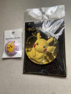 新品未開封】ポケモン ピカチュウ缶バッジ 初期グッズ - メルカリ