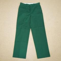Dickies 70s USA製 グリーン 白タグ チビタグ ワークパンツ Dickies 70s USA製 グリーン 白タグ チビタグ ワークパンツ