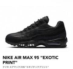 NIKE AIR MAX 95 \"EXOTIC PRINT\" レア Nike Air Max 95 Exotic Print 