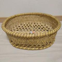 戸隠竹細工　大きめの茶碗かご fit=scale-down,w=1200