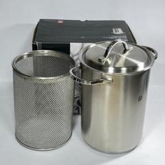 ヘンケルスパスタ鍋、パスタガラス容器セット ヘンケルスパスタ鍋、パスタガラス容器セット （ツヴィリング