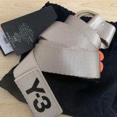 新品　送料込　Y-3 Mベルト　M 125 巾着袋付 Y-3 LOGO BELT ロゴ リングベルト オレンジ サイズ：M(125cm