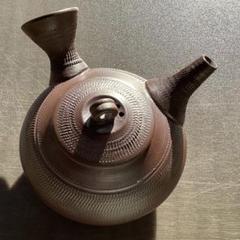 陶芸 手作り陶器 飛びカンナ柄急須 2 - メルカリ