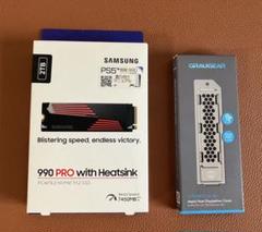 Samsung 990 PRO ヒートシンク2TB ＆放熱用メタルカバー Samsung 990 PRO ヒートシンク2TB ＆放熱用メタルカバー - メルカリ