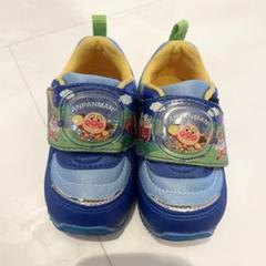 【数回使用】スニーカー ベビー キッズ 13㎝ アンパンマン