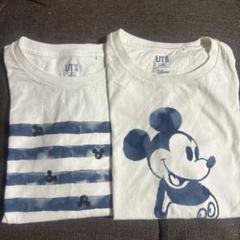キッズ　ユニクロ　UT ミッキーマウス　140 半袖Tシャツ　2枚セット