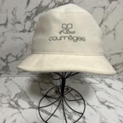 courreges﹆vintageロゴハット courreges﹆vintageロゴハット