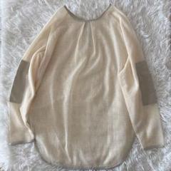 CHIGNON シニヨン　メッシュ長袖プルオーバー　アイボリー