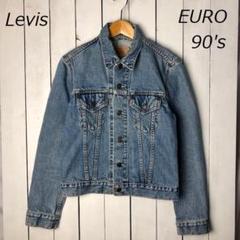 EURO古着 90s Levis クロアチア製 デニムジャケット オールド EURO古着 90s Levis クロアチア製 デニムジャケット オールド
