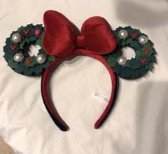 【美品】ディズニークリスマスカチューシャ2024