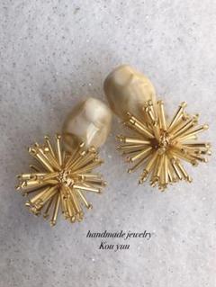ハンドメイド ピアス イヤリング