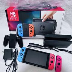 【美品•動作確認済】Nintendo Switch1本体 マイクロSD64GB