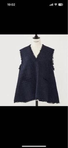 8日までの出品　heve ヘイヴ　名古屋限定　tweedgilet ツイードジレ CATEGORY ジレ・ベスト | HEVE