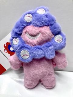 ミャクミャク　パステル　ぬいぐるみ　大阪万博　ピンク　パープル