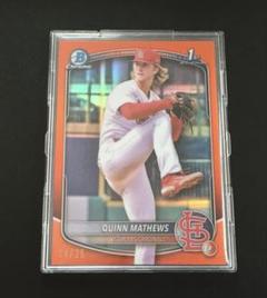 /25 傘下2位 QUINN MATHEWS Topps 1st bowman