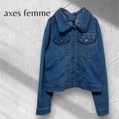 2025年最新】axes femme レディース Gジャン・デニムジャケット