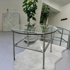 OEN Furniture 円形ガラステーブル