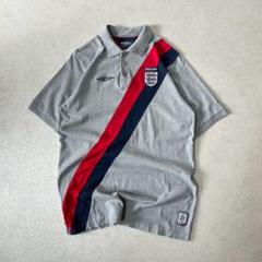 【美品】Umbro イングランド代表 ポロシャツ グレー ccf049cf2b41cf8e493b0ca3927889