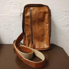 チェリカ　chelica ボディバッグ　本革　キャラメル Chelica】再入荷！使いやすい縦型ボディバッグです！ │ 仙台