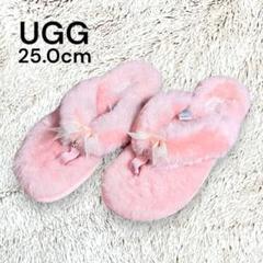 アグ新品UGG ピンク豹♡激かわレア♡サンダル7
