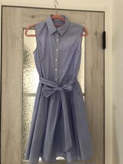 美品 セシルマクビー ストライプワンピース