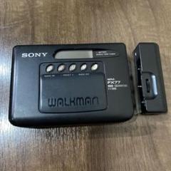SONY WALKMAN ポータブルカセットプレーヤー WM-FX77 - メルカリ