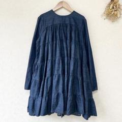Merlett ロンハーマン デニム SOLIMAN DRESS インディゴ