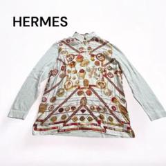 HERMÈS-PARIS アートデクリールポロシャツxlサイズ HERMÈS-PARIS アートデクリールポロシャツxlサイズ