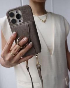 TRUNC 88 iPhone13pro ショルダーケース iPhone15PRO) Double Strap iPhone Case / TRUNC 88（トランク