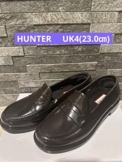 HUNTER ローファー　23cm　新品未使用 楽天市場】ハンター ローファー ネイビーの通販