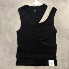 HYKE  タンクトップ 白 新品タグ付き‪‪❤︎‬ HYKE - ハイク HYKE タンクトップ ノースリーブカットソー 1 白