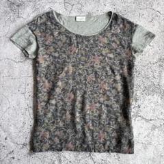DRIES VAN NOTEN 花柄 カットソー 絹　カシミヤ混　Tシャツ DRIES VAN NOTEN 花柄 カットソー 絹 カシミヤ混 Tシャツ - メルカリ