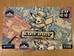 【限定品】ポケモンカード WCS2022 ロンドン サブイベント プレイマット 世界100枚限定】WCS2022 ポケモン プレイマット ロンドン 訳あり