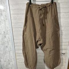チャイハネ　サルエルパンツ　男女兼用　サイズフリー