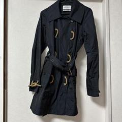 イヴ・サンローラン　ネイビー　トレンチ　38 Mサイズ m43450509783_1.jpg?1677802339