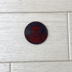ポケモンカード　イーブイ　コイン　赤色