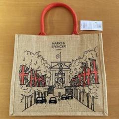 Marks&Spencer クリスマス限定 トートバッグ MARKS & SPENCER トートバッグ LONDON SCENE TOTE BAG