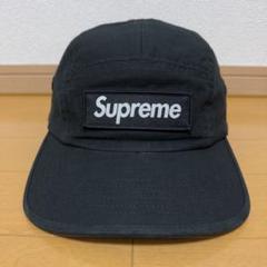 ほぼ新品 Supreme Military Camp Cap ブラック 24aw - メルカリ