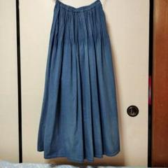 美品 design aera デザインアエラ フレアロング ゴム 大きいサイズ 美品 design aera デザインアエラ フレアロング ゴム 大きい