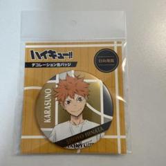 ハイキュー 日向翔陽 デコレーション缶バッジ