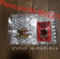 B'z Pleasure 95 BUZZ!! ピンバッジ キーホルダー セット