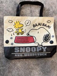 スヌーピー トートバッグ 大きめ キャンバス
