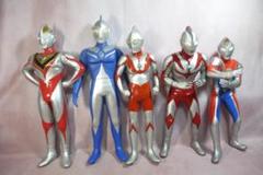 京本コレクション　ウルトラマン・ダイナ・ネオス・コスモス・ガイア　5体 京本コレクション ウルトラマン・ダイナ・ネオス・コスモス