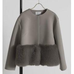 ♡美品♡ CELFORD　裾ファーブルゾン 裾ファーブルゾン(ジャケット・ブルゾン)｜OUTER（アウター