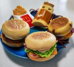 マクドナルド ミニチュアフードセット ハッピーセット - メルカリ