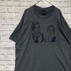 USA製90sヴィンテージTシャツ！シングルステッチ　グレー半袖古着　XL79