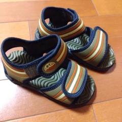 【再値下げしました】美品♡キッズサンダル☆e.a.B/18㌢/ オリーブグリーン