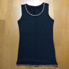 新品☆ Bou jeloud ラメ タンクトップ　ブラック